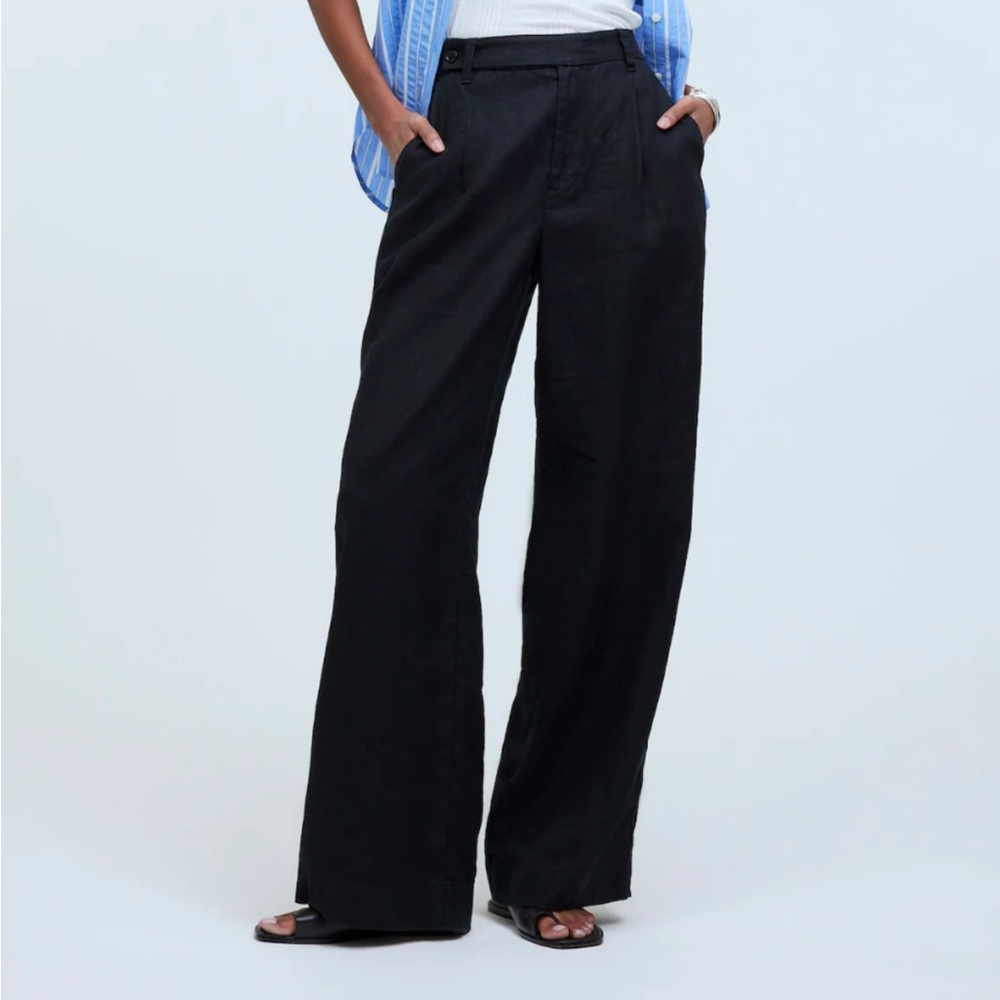 Madewell linen Harlow pants 00P
